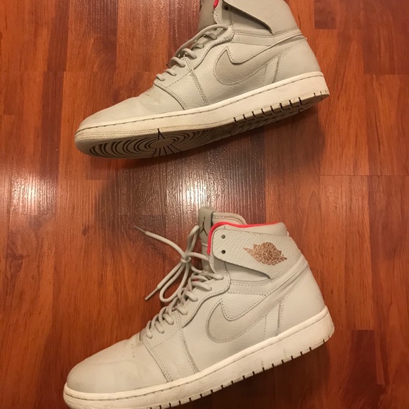 Air Jordan 1 High Yeezy Nouveau Pure Platinum - Picture 4 of 10